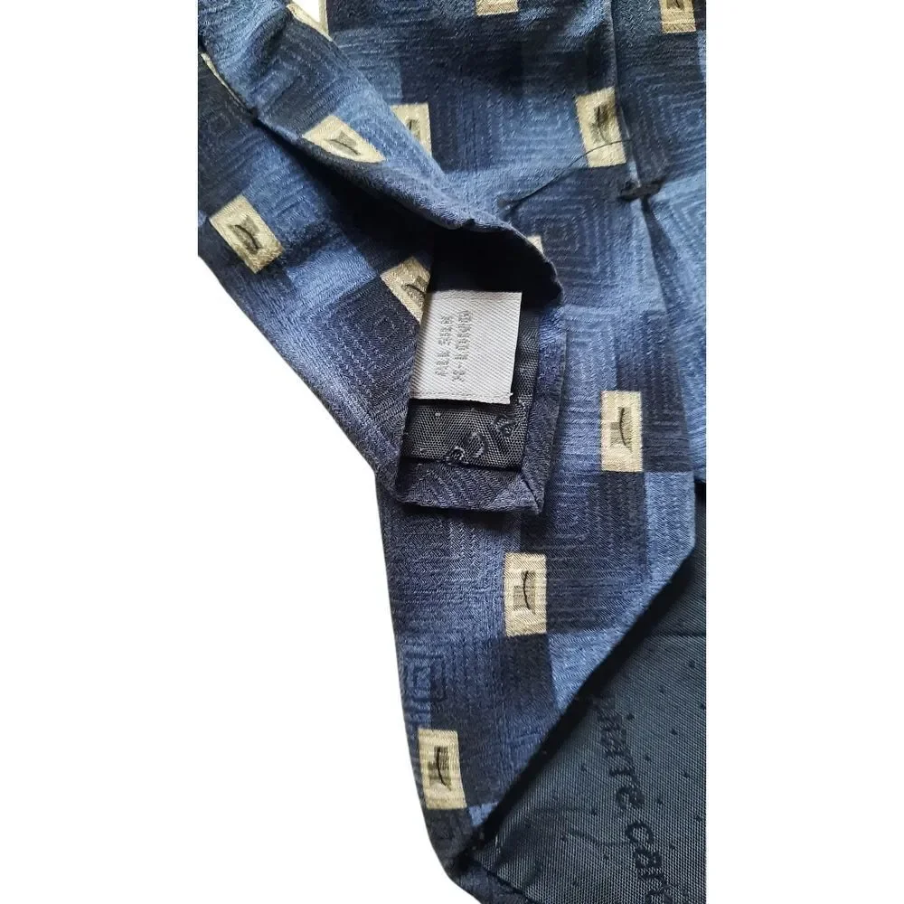 Pierre Cardin Navy Geometric Men's Tie